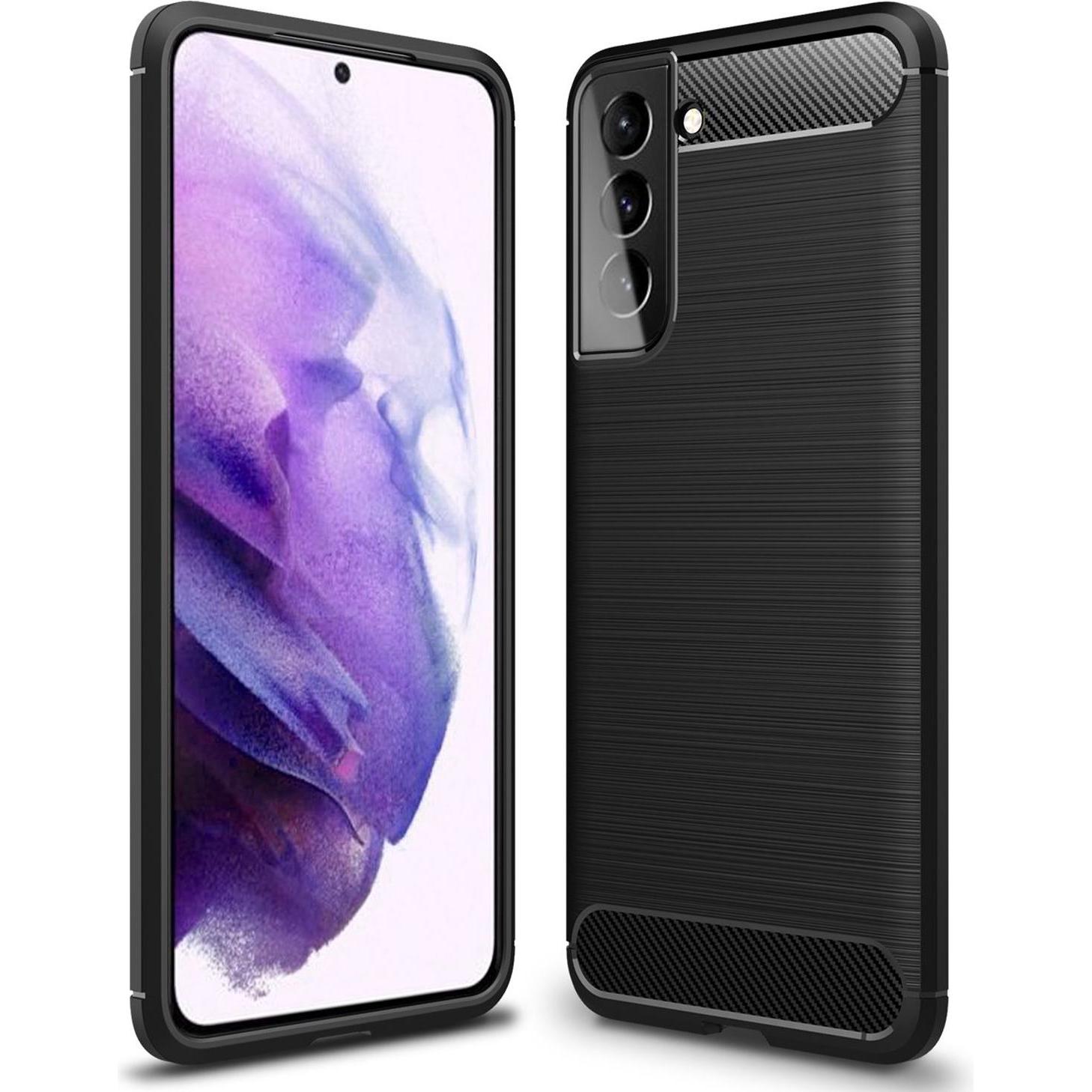 Nalia Handyhülle (Samsung Galaxy S21+), Smartphone Hülle, Schwarz