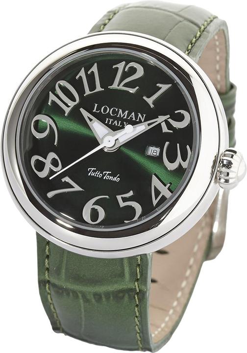 Immagine prodotto Locman Italia Orologio da donna Tutto Tondo verde Ref. 0360 (Orologio da polso analogico, 40 mm)