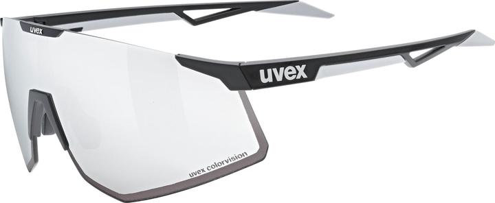 Uvex Sports pace perform CV (Matt black, colourvision serious silver)