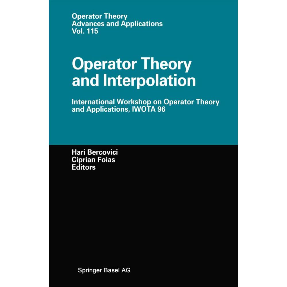 Operator Theory and Interpolation, Fachbücher