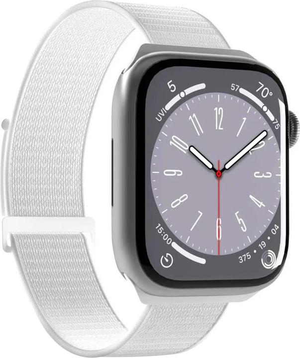 Produktbild Puro Nylon Sport - Pasek do Apple Watch 38/40/41 mm (Biały) (38 mm, 40 mm, 41 mm, Nylon)