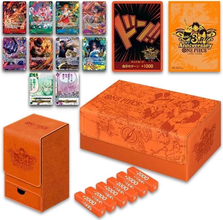 261132三國志 ANNIVERSARY BOX Bandai One Piece 3rd Anniversary Set (JP) - buy at Galaxus - Galaxus