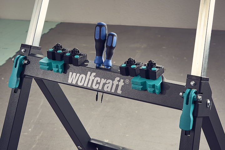 Image du produit wolfcraft Établi de serrage et support de machine MASTER 750 ERGO (68 cm, 70 cm)