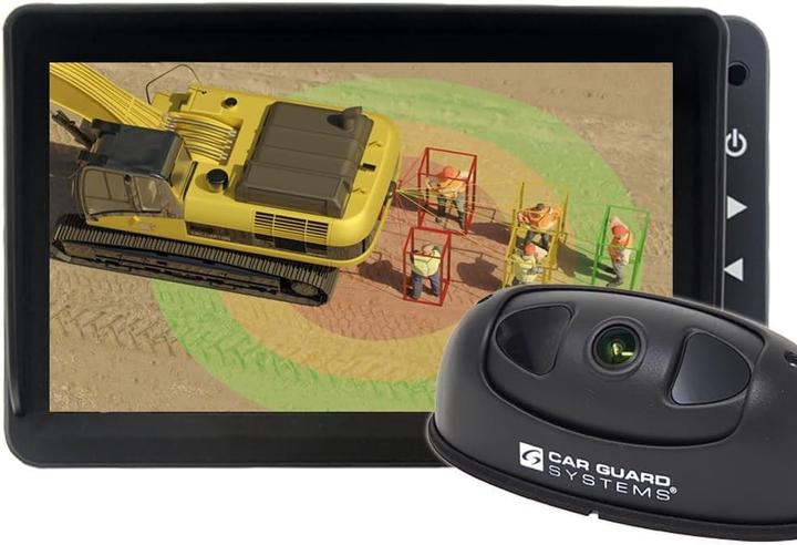 Carguard RAV-KI reversing camera set w. artificial light