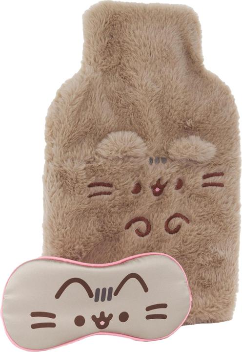 Produktbild Pusheen Set Wärmflasche und Augenmaske 2erPack (Bettflasche mit Bezug)