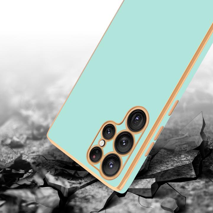 Produktbild Cadorabo Hülle für Samsung Galaxy S22 ULTRA im TPU mit Kameraschutz LM130 Style (Samsung Galaxy S22 Ultra)