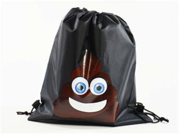 Produktbild Kögler Emoticon, MOGee Sportbeutel, 39 X 34 cm, Kackhaufen