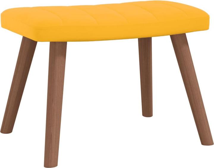 Actual product image vidaXL Schaukelstuhl mit Hocker