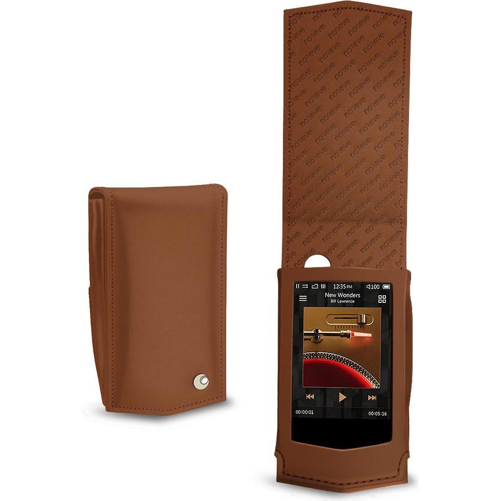 Noreve Lederschutzhülle vertikal, MP3 Tasche + Hülle, Braun
