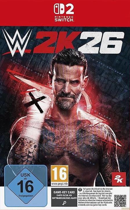 Actual product image Take2 Design WWE 2K26 NSW2 (Switch 2)