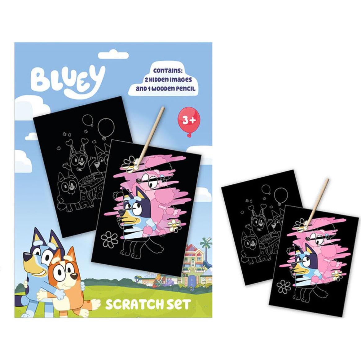 Sombo Bluey Scratch-Set 22.5x29.5cm
