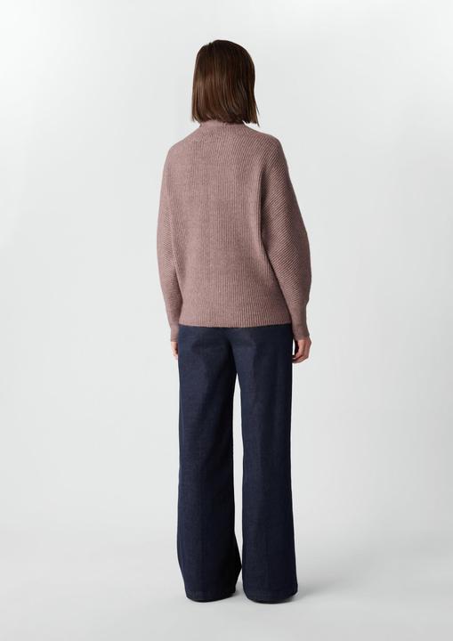 Produktbild Comma Strickpullover Haariger Strickpullover mit Fledermausärmeln (M)