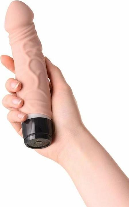 Produktbild Toyfa A-TOYS, Realistischer Vibrator mit mehreren Geschwindigkeiten, Silikon, Vibrationsmodi, 15,9 CM