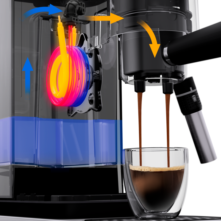 Productafbeelding WMF Lono espresso portafiltermachine