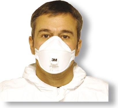 Actual product image 3M Fine dust masks 9332Protection level P3 (P3, 10 x)