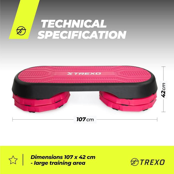 Actual product image Trexo Aerobic Step