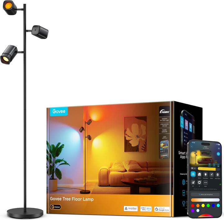 Image du produit Govee Lampadaire Arbre (1500 lm)