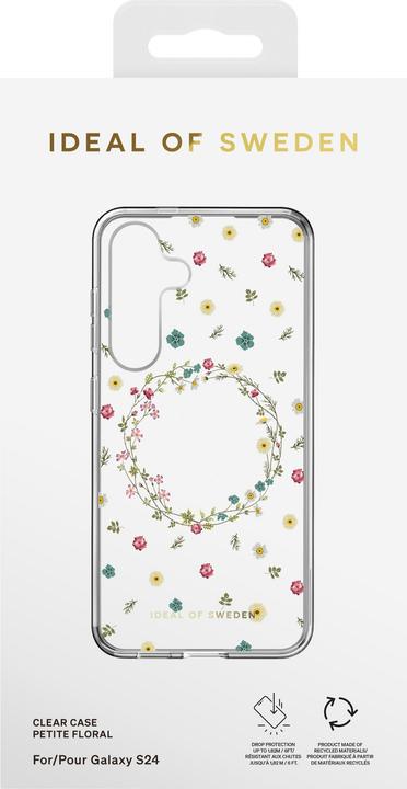 Actual product image iDeal Of Sweden Clear Case Mid - Petite Floral (Samsung Galaxy S24+)