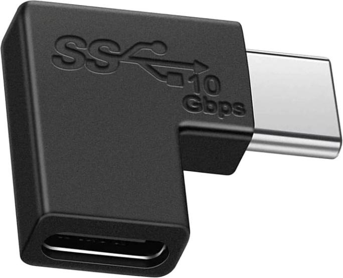 Produktbild PowerGuard USB-C 90 Grad Winkel Adapter (USB Typ-C, 3.60 cm)