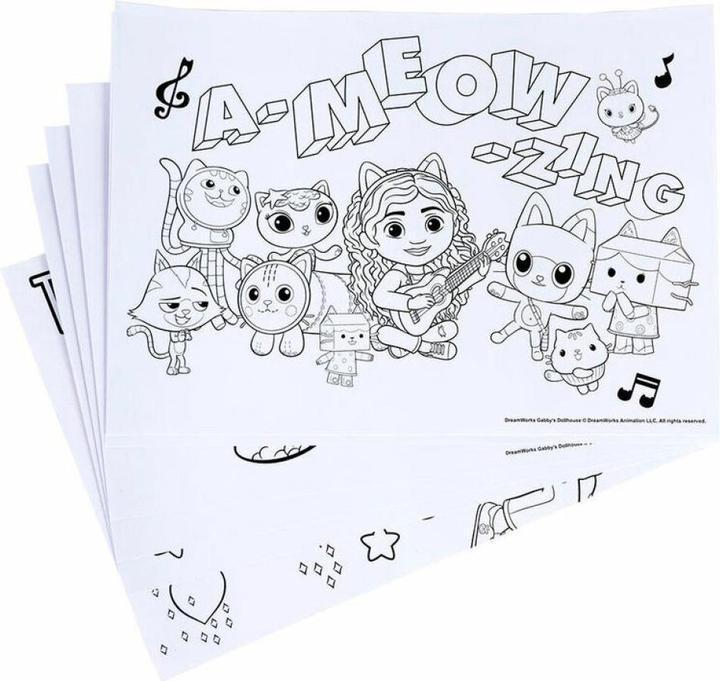 Produktbild Gabby's Dollhouse Malset