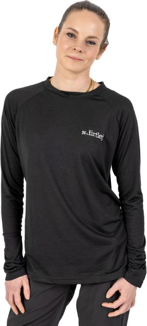 Produktbild dirtlej Mountee Ladies Long, Longsleeve Jersey, black (XL)