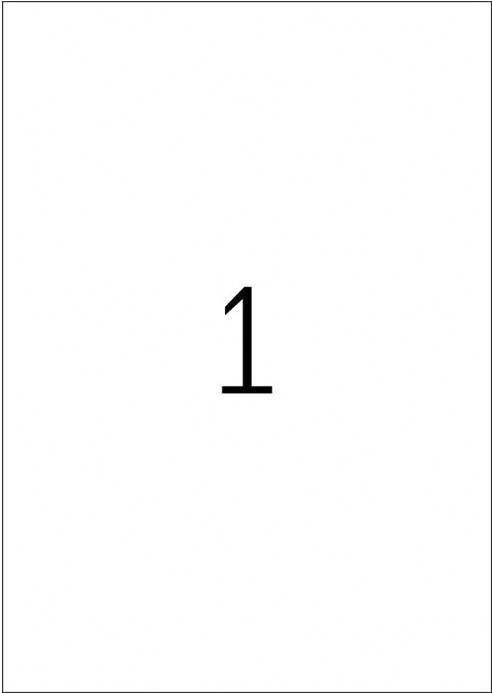 Produktbild HERMA Neon Etiketten A4