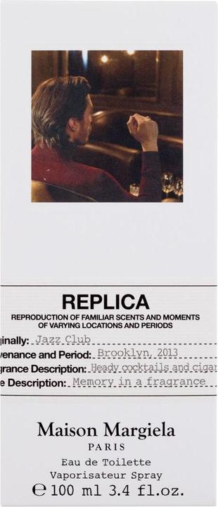 Actual product image Maison Martin Margiela Replica Jazz Club (Eau de toilette, 100 ml)