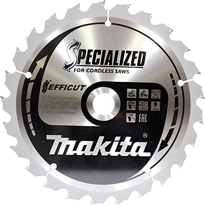 Actual product image Makita Saw blade 190x1,85x20, 25Z EFFICUT