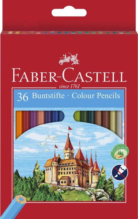 Actual product image Faber-Castell Castle (Multicoloured, 36 x)