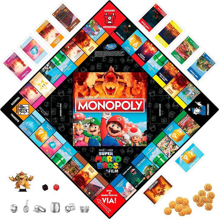 Actual product image Monopoly Super Mario Bros. Film Edition (Italian)