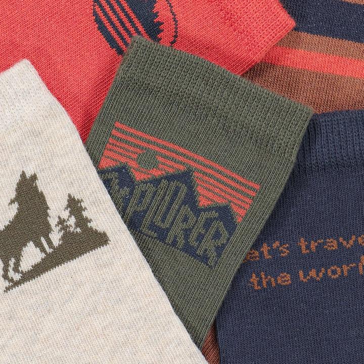 Actual product image La Redoute Collections 5 pair of socks (5-pack, 27, 30)
