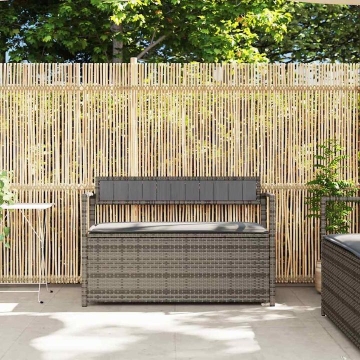 Actual product image vidaXL Gartenbank mit Stauraum