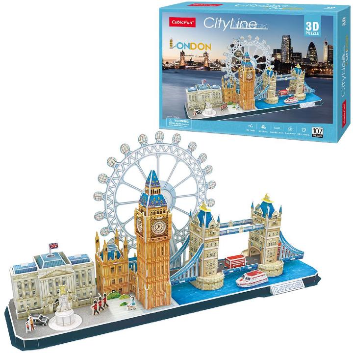 Produktbild Cubicfun CUBIC FUN London (107 Teile)