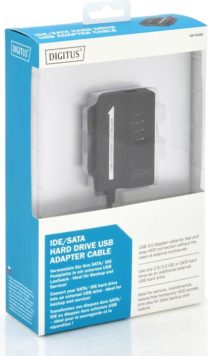 Image du produit Digitus USB 3.0 à Ide + Sata