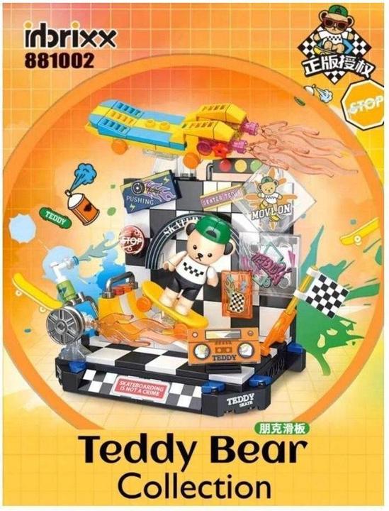 Actual product image Inbrixx Skateboard teddy