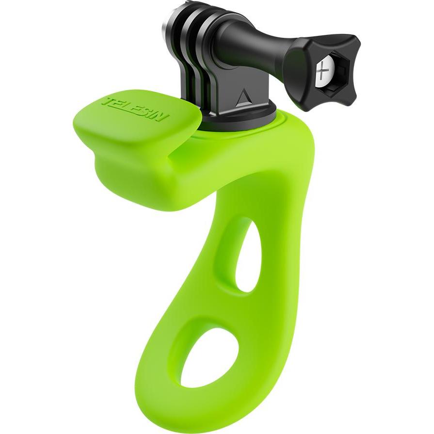 Telesin rubber handlebar mount for action cameras (green), Action Cam Zubehör, Grün