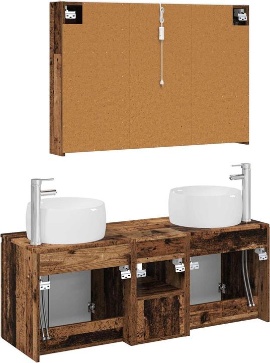 Produktbild vidaXL Badezimmerschrank-Set