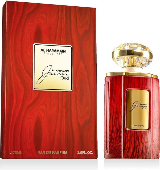 Actual product image Al Haramain Junoon Oud - EDP - 75 ml (Eau de parfum, 75 ml)