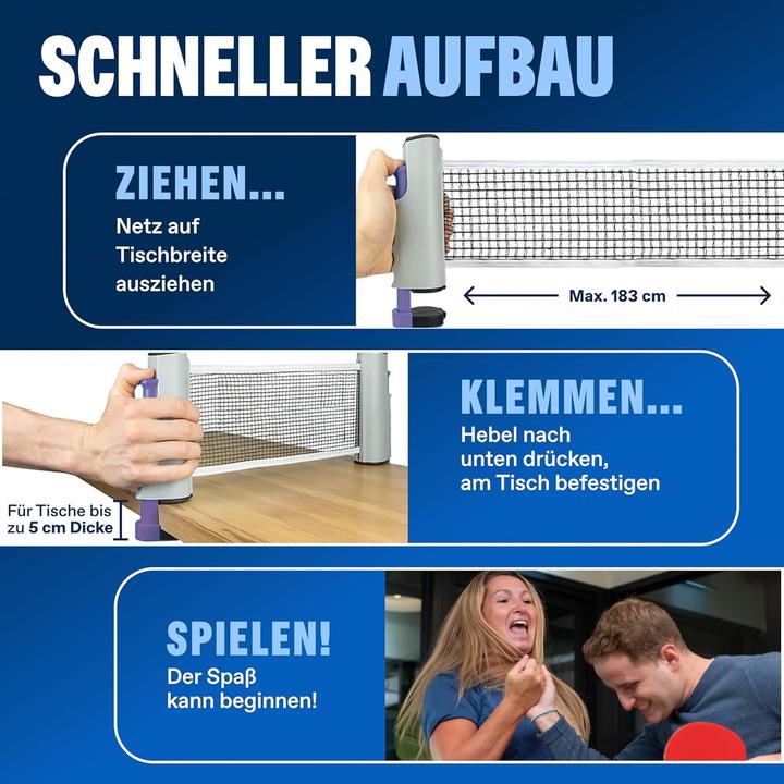 Image du produit Pro spin Tischtennisschläger-Set