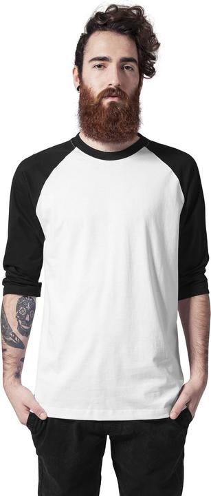 Actual product image Urban Classics Contrast 3/4 Sleeve Raglan Tee (3XL)