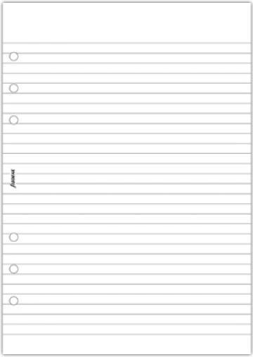 Immagine prodotto Filofax Filof.A5 Notepad Lin.White (A5)