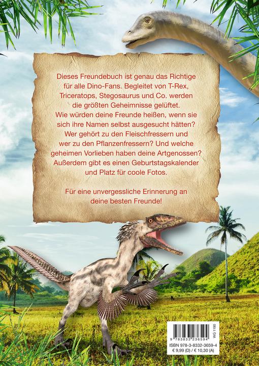Image du produit Panini Dinosaurier: Freundebuch (Allemand, Panini, 2018)