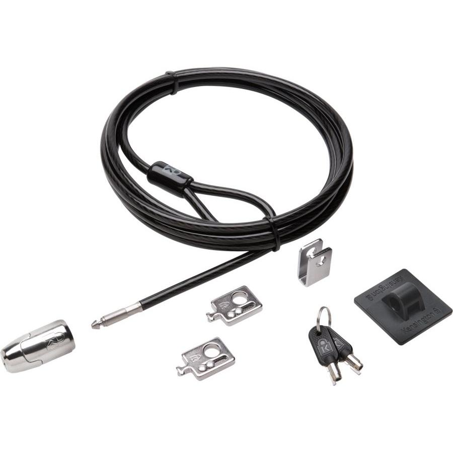Kensington Desktop and Peripherals Locking Kit 2.0, Notebook Security, Schwarz