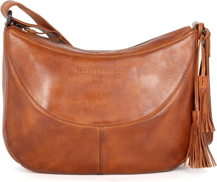 Immagine prodotto Spikes & Sparrow Crossbodytas / Schoudertas Dames Leer Apache Cognac