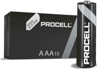 Image du produit Duracell Procell (10 pcs, AAA / LR03 / Micro / R03 / AM4 / MN2400 / KR03, 1222 mAh)