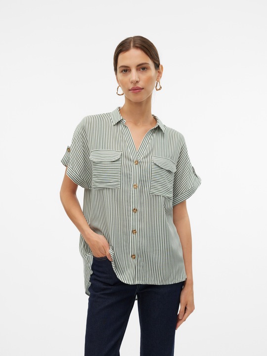 Image du produit Vero Moda Vmbumpy Ss Shirt Wvn Ga Noos (XL)