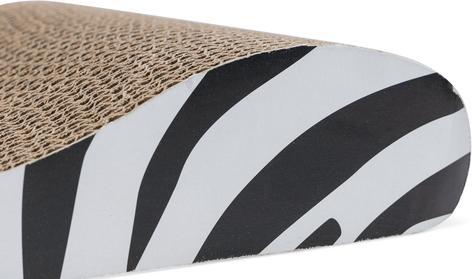 Immagine prodotto Karlie Graffiatoio in cartone zebrato (6 cm, Marrone)