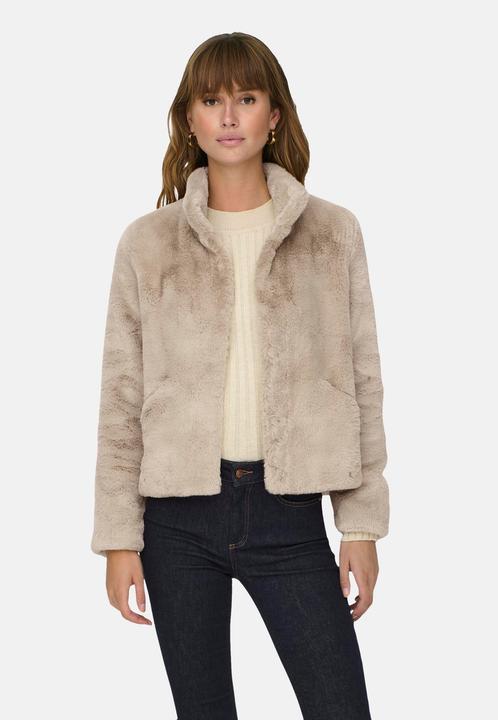 Actual product image Only High closed jacket Faux fur jacket (M)