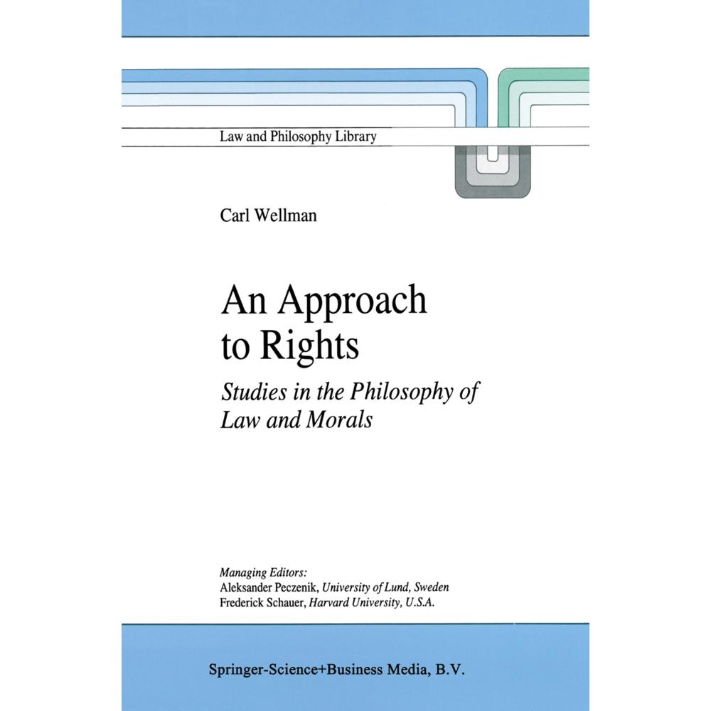Thumbnail - An Approach to Rights, Fachbücher von Carl Wellman