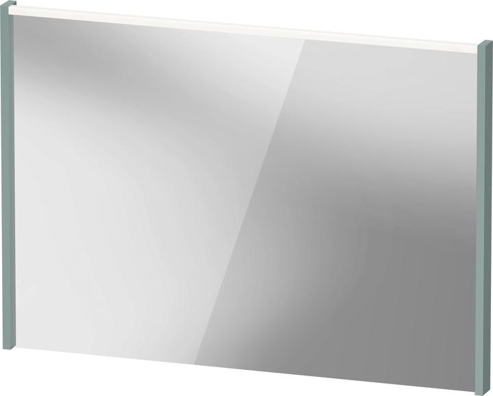 Actual product image Duravit D-Code mirror, LED light field top, 1000x700mm, external light switch required, 7 W (100 x 70 cm)